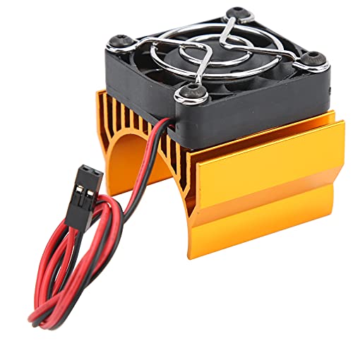 RC Motor Heatsink 1/10 RC Car 3650 Brushless Motor Cooling Fan 540 RC Brushed Motor Fan with Heatsink