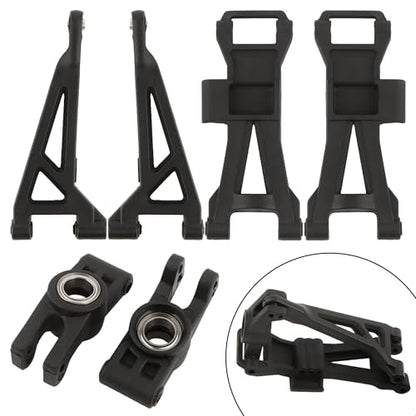 for H16BM RC Car 16210（16260+16240+16250+R168Z） Rear Upper & Lower Suspension Arm and Rear Steering Block Parts for H16BM H16GT H16DR JC16EP H16R H16E 16208 16209 16210 H16P M161 M164 Trucks - color: 16240+16250+16260