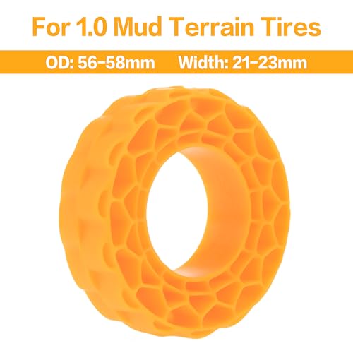 MEUS RACING Soft Silicone Rubber Inserts for 56-58mm 1.0" Tires (Soft) - color: Soft