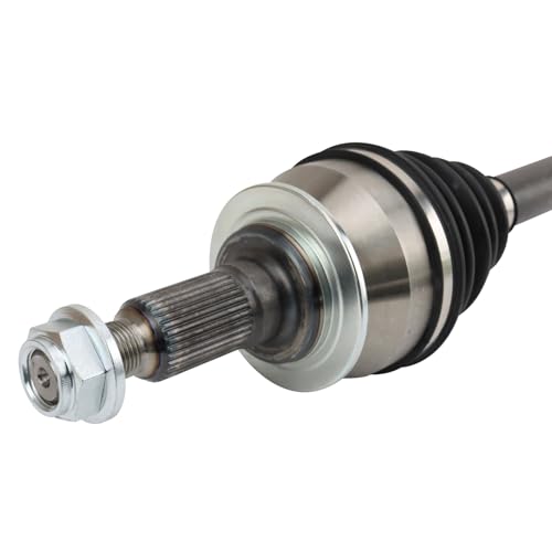 TRQ Front Left and Right CV Axle Assembly Set 2 Piece for 2019-2021 Chevrolet Silverado 1500 4WD Without Lift Package 2019-2021 GMC Sierra 1500 4WD Without Lift Package 2021-2022 Tahoe 4WD Yukon 4WD - style: CSA52058
