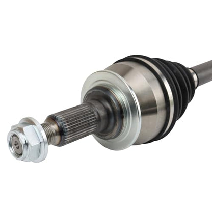 TRQ Front Left and Right CV Axle Assembly Set 2 Piece for 2019-2021 Chevrolet Silverado 1500 4WD Without Lift Package 2019-2021 GMC Sierra 1500 4WD Without Lift Package 2021-2022 Tahoe 4WD Yukon 4WD - style: CSA52058