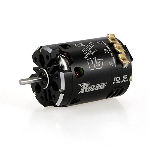 Goolsky Surpass Hobby Rocket V3 540 10.5T Sensored Brushless SPEC Motor Black for 1/10 RC Racing Car Truck
