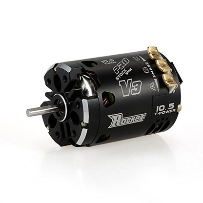 Goolsky Surpass Hobby Rocket V3 540 10.5T Sensored Brushless SPEC Motor Black for 1/10 RC Racing Car Truck