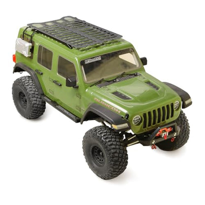 KYX Racing CNC Machined Aluminum Roof Rack Upgrades Parts Accessories for 1/6 RC Crawler Car Axial SCX6