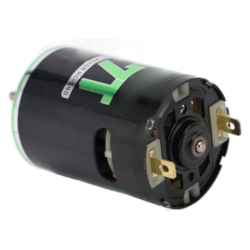 Dioche Brushed Electric Motor 540 Brushed Motor with Blue Heatsink for 1/10 RC Climbing Car Off Road Vehicle Racing Car 45T (27T) - size: 27T
