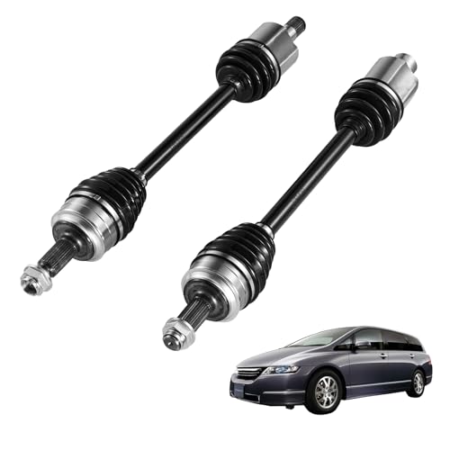 VEVOR CV Axle Shaft Assembly, 2 Pieces Front Left & Right (Driver and Passenger Side), Automotive Replacement CV Joint Axles Pair Compatible with 2005-2006 Honda Odyssey, Alloy Steel & Carbon Steel - size: 2005-2006 Honda Odyssey, style: Front Driver and
