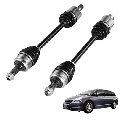 VEVOR CV Axle Shaft Assembly, 2 Pieces Front Left & Right (Driver and Passenger Side), Automotive Replacement CV Joint Axles Pair Compatible with 2005-2006 Honda Odyssey, Alloy Steel & Carbon Steel - size: 2005-2006 Honda Odyssey, style: Front Driver and