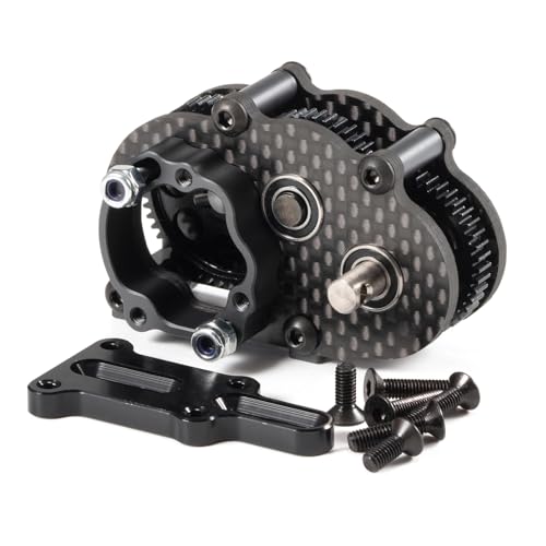 Carbon Fiber Overdrive Transmission Ultralight and Compact OD-3 Gearbox for AR44 Capra Axle LCG Comp Rigs 1/10 RC Rock Crawler(OD3 Transmission) - style: OD3 Transmission