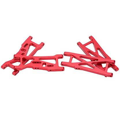 RC Aluminum Front and Rear Suspension Arms for LOSI 22S SCT 1/10 RC Short Course Truck Upgrade Parts(Red) - color: Red