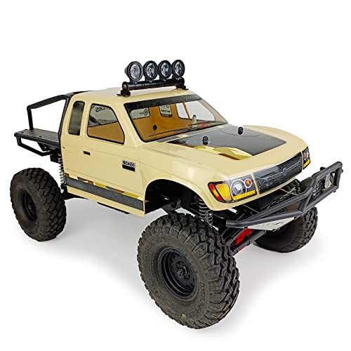 SCX10 TRX4 LED Light Bar LED Lamp Kit 4 LEDs Body Shell Roof Lights | RC Crawler LED Light Bar Kit Roof Spotlight Light for TRX4 SCX10 90027 SCX10 II 90046 D90 1/10 RC Car (Multicolor) - color: Multicolor