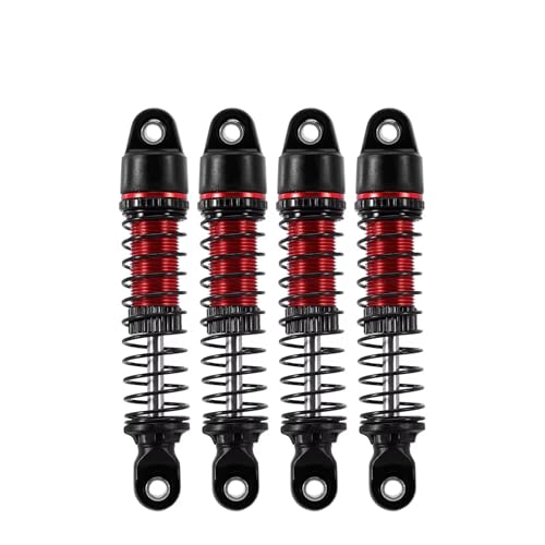RC Car Shock Absorbers Compatible with TRX4M 1/18 RC Car Upgrade Parts Replacement Accessories Crawler 53mm Threaded Shock Absorber Oil Damper