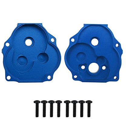 ShareGoo Aluminum Alloy Transmission Gearbox Hoursing Gearbox Case Upgrades Parts Compatible with Traxxas TRX4M 1/18 RC Crawler Car (Blue) - color: Blue