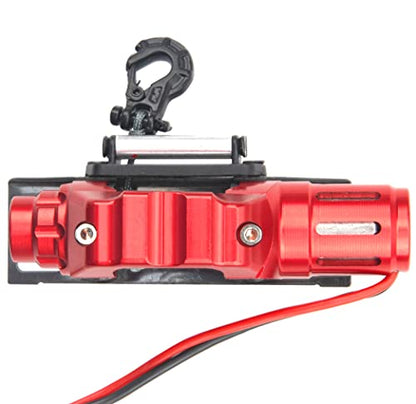 RC Car Winch Simulation Winch w/Steel Wire Compatible with Traxxas TRX4 Axial SCX10 90046 D90 Redcat Gen8 HSP 1/10 RC Crawler Car