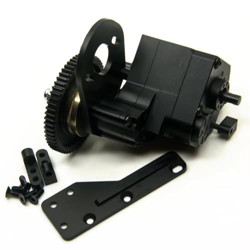 For AXIAL For SCX10 1/10 Metal Alloy 2 Speed Gearbox Transmission Gear Box RC Crawler Model Car Upgrade Parts RC Vehicle Gearboxes(Gearbox) - color: Gearbox