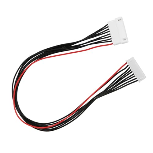 Changor 10Pcs LiPo Balance Extension Cable, JST XH 8S 30cm Balance Lead Wire Set, for RC Car Plane Drone Battery Charger Connection