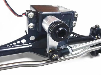 Aluminum 25T Steering Servo Arm Horn Upgrade for Axial 1/10 RBX10 SCX10 90046 Capra 1.9 UTB LOSI 1/8 LMT Solid AXLE 4WD Monster Truck LOS04022 RC Car