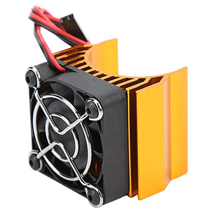 RC Motor Heatsink 1/10 RC Car 3650 Brushless Motor Cooling Fan 540 RC Brushed Motor Fan with Heatsink