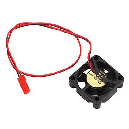 RC Motor Cooling Fan, Heat Dissipation Cooling Fan with Motor Mount 540 3650 3660 Engine Fin Heatsink for 1:10 Scale RC Car Sportinggoods Model Car Accessories