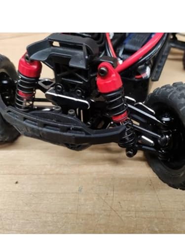 Assembled Differential for 1/18 Granite GROM 1/14 Mojave,CVD Shaft Dogbone CVD Joint Universal Axle Set,Accessories for ARRMA 1/18 2S Granite Granite GROM (RED&Black) - color: J-036