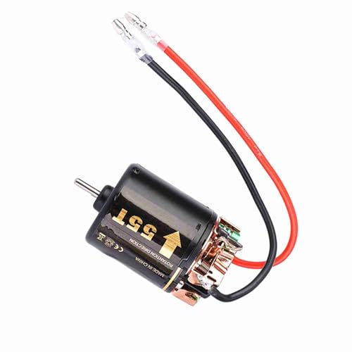 GOWENIC Universal 540 Brushless Motor, RC Model Car Motor for Big Trucks Climbing Car, High Sensorless Brushless, 35T RC for Off Road Model (55T) - size: 55T