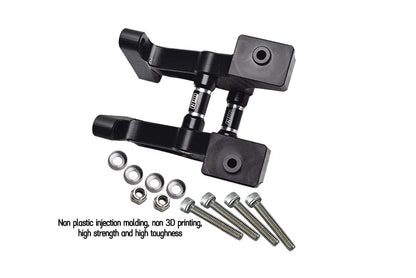 GPM Upgrades Special Material Rear Wing Mount Set for 1/8 4WD Sledge Monster Truck（95076-4） Rc Cars