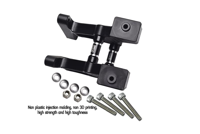 GPM Upgrades Special Material Rear Wing Mount Set for 1/8 4WD Sledge Monster Truck（95076-4） Rc Cars