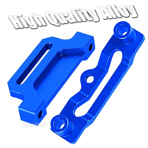 RC Alloy Battery Plate Upgrades Part for 1/10 Slash BL-2s/Drag Slash chev rolet C10/F0rd Mustang,BRCatWPark Battery Mount Plate Tray Battery Holder Mount Battery Hold-Down,(Replace #5827),Navy Blue - color: Navy Blue - (Upgrades)