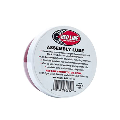 Red Line 80312 Assembly Lube - 4 Ounce Jar - size: 4 Ounces