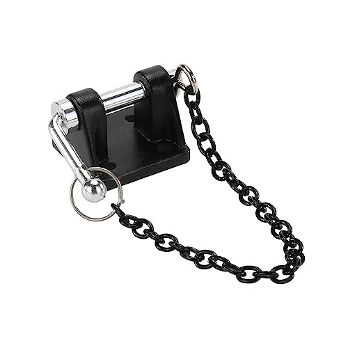 Black Metal Tow Shackle Trailer Hook for 1/10 RC Rock Crawler