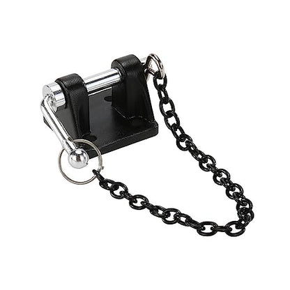 Black Metal Tow Shackle Trailer Hook for 1/10 RC Rock Crawler