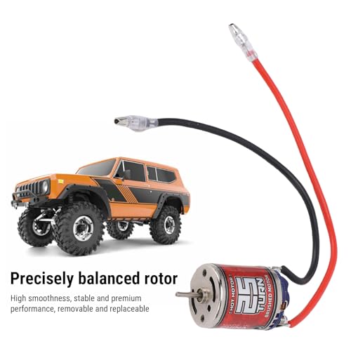 Keenso RC Brushed Motor, 25T High Speed Strong Magnetic Force 2.3mm Shaft Stainless Steel Replacement for Tamiya, Losi,