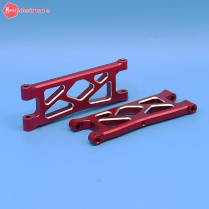 Alloy Rear Lower Suspension A Arm 6061 Alum ARA330808 for Arrma 1/18 Granite Typhon Grom Mega 380 Upgrades Part Red