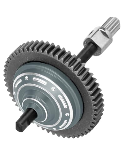 RC 54T Center Differential Upgrades Part for 1/10 Slash 4X4 VXL Rustler 4X4 VXL Stampede 4X4 VXL Hoss 4X4 VXL,54T Center Differential,Titanium