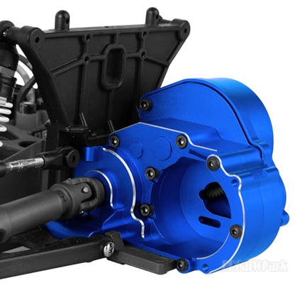 RC Upgrades Part for 1/10 Slash/Rustler/Stampede/Bandit 2WD (VXL) Drag Slash/Bigfoot,Transmission Gearbox & 48P Gear & Slipper Clutch Kit Pressure Plate & Complete Differential,Navy Blue - color: Navy Blue - (Upgrades Gearbox)