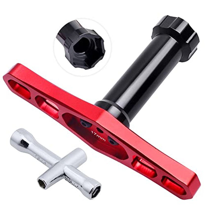 Hobbypark 17mm Wheel Hex Hubs Wrench RC Wheel Wrench Spanner Repair Tools for 1:8 1/10 Scale RC Car Truck Off Road Buggy Rock Crawler Touring Drift