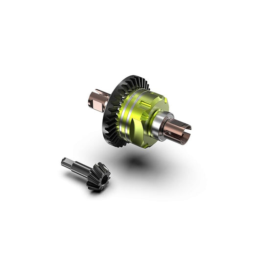 RIAARIO Differential (Aluminum + CNC Gear 34T + S2) + 11T CNC Drive Gear for RZ001B-C xts-f0Z-A XTS-S10 SBK10-B-C - color: Differential (Aluminum Alloy + Cnc Gear 34t + S2) + 11tcnc Active Gear