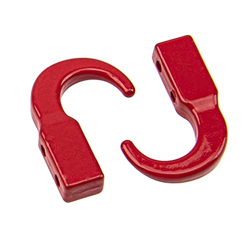 4Pack ShareGoo Metal Winch Hook Trailer Tow Hooks Compatible with TRX-4 HSP Redcat Tamiya CC01 Axial SCX10 D90 HPI 1/10 RC Crawler Car