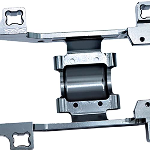 Full Metal Chassis Frame for FMS 1/24 Power Wagon FCX24 RC Crawler Car Model Upgrade Part (Titanium) - color: Titanium