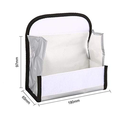 Fireproof Explosionproof Lipo Battery Safe Bag Lipo Battery Guard Safe Bag（185x75x60mm）