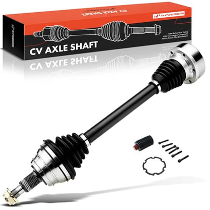 A-Premium Front Left Driver Side CV Axle Shaft Assembly | Compatible with Volkswagen Jetta 1994-2005, Golf 1995-2006, Beetle 1998-2010, Passat 1993-1997, Corrado 1992-1995