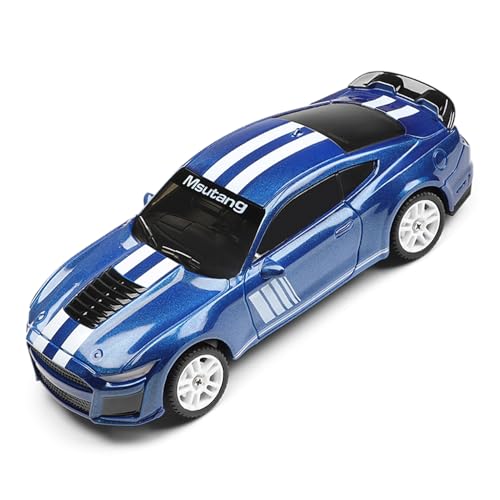 GoolRC WLtoys K4308 RC Drift Car, 1:43 Scale Remote Control Car, 4WD Full Proportional Mini RC Cars with Gyroscope, LED Lights, High Speed Racing Vehicle for Adults (Blue) - color: Blue