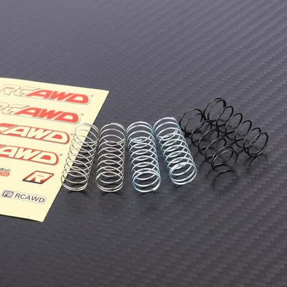 RCAWD 3 Set Front Shock Spring for Losi 1/16 Mini-B 1/18 Mini-T Series Upgrades Part