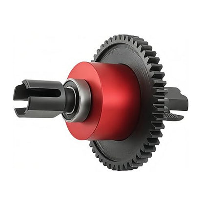 50T Center Differential Set for ARRMA Kraton Mojave Big Rock (Red) | Steel,1/8,1/7,V5,V6,EXB,ARA310991,RC Upgrade Parts,High Strength,Wear Resistant - color: Red