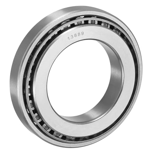 uxcell 13889/13836 Tapered Roller Bearing Cone and Cup Set, 1.5" Bore x 2.5625" OD x 0.5" Thick, Chrome Steel Taper Bearing Set, ABEC-3 - size: 13889/13836
