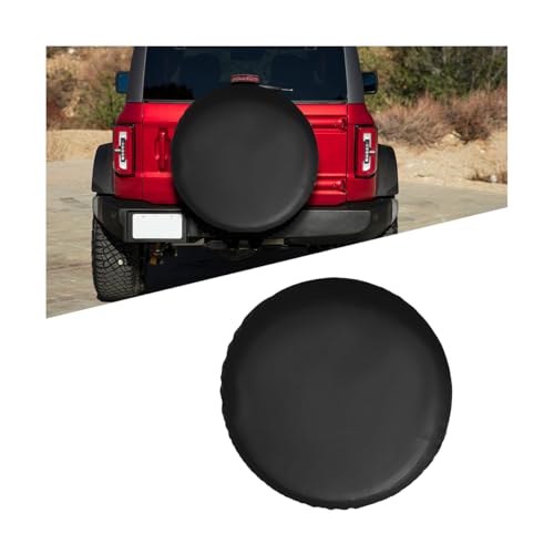 Car Spare Tire Cover, 14Inch Dustproof Waterproof Vehicle Spare Wheel Protectors, All Around Soft Automotive Tough Tire Storage Protection Accessories, Universal for SUV RV Truck - size: 14Inch No Flag
