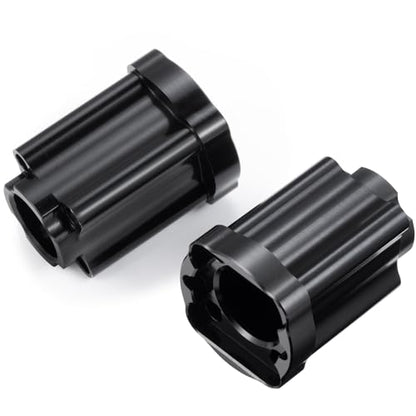 Aluminum 7075 Rear Hubs Axle Mount Set 0 Degree Rear Axle Mount Lockout for LOSI 1/18 Mini LMT 4X4 Brushed Monster Truck RTR Upgrade Parts