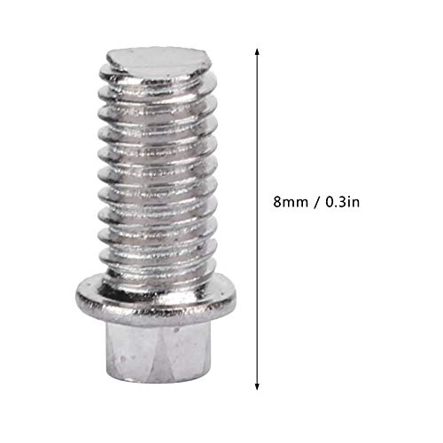 VGEBY RC Car Screw 50Pcs RC Car Wheel Rims Hub Screws Stainless Steel Screws for 1/10 RC Crawler Car - size: M3
