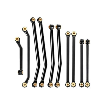 SCX30 Links High Clearance Links for Axial SCX30 Upgrades | Chassis Suspension Steering Links Set for 1/30 RC Crawler