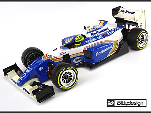 Type-6R 1/10 F1 Body (Clear) (Light Weight) / BittyDesign / BDYF1-T6R