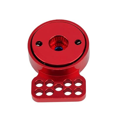 DJX CNC Aluminum Porous Servo Saver 23T/24T/25T (Red) - color: Red